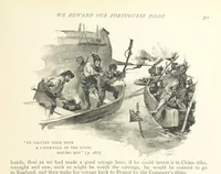 An illustration from The Life and Strange Surprising Adventures of Robinson Crusoe ... Illustrated (1895)