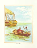 An illustration from The Adventures of Robinson Crusoe ... Newly edited after the original editions. With twenty illustrations by Kauffman. [Parts 1 and 2, abridged. With an introduction signed: S. R. B (1884)