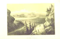 An illustration from La Suisse à pied. Souvenirs de vacances offerts aux jeunes touristes ... Avec une carte itinéraire. [With plates (1861)