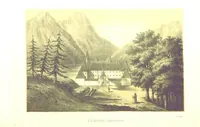 An illustration from La Suisse à pied. Souvenirs de vacances offerts aux jeunes touristes ... Avec une carte itinéraire. [With plates (1861)
