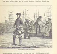 An illustration from Danmarks, Norges og Sverigs Historie, populært fremstillet efter de bedste trykte Kilder [by N. Bache] ... Med 253 Illustrationer i Træsnit (1867)