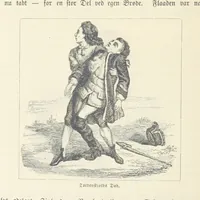 An illustration from Danmarks, Norges og Sverigs Historie, populært fremstillet efter de bedste trykte Kilder [by N. Bache] ... Med 253 Illustrationer i Træsnit (1867)