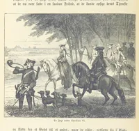 An illustration from Danmarks, Norges og Sverigs Historie, populært fremstillet efter de bedste trykte Kilder [by N. Bache] ... Med 253 Illustrationer i Træsnit (1867)
