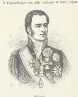 An illustration from Danmarks, Norges og Sverigs Historie, populært fremstillet efter de bedste trykte Kilder [by N. Bache] ... Med 253 Illustrationer i Træsnit (1867)