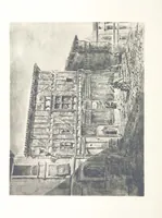 An illustration from Le Vieu Toulouse disparu. Dessins originaux de F. Mazzoli. Texte explicatif par M. M. le Baron Desazars, L. Saint-Charles, E. Lapierre (1885)