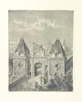 Picture 41 of 56 from Le Vieu Toulouse disparu. Dessins originaux de F. Mazzoli. Texte explicatif par M. M. le Baron Desazars, L. Saint-Charles, E. Lapierre (1885), leaf 140