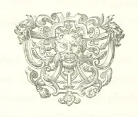 An illustration from Le Vieu Toulouse disparu. Dessins originaux de F. Mazzoli. Texte explicatif par M. M. le Baron Desazars, L. Saint-Charles, E. Lapierre (1885)