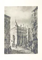 An illustration from Le Vieu Toulouse disparu. Dessins originaux de F. Mazzoli. Texte explicatif par M. M. le Baron Desazars, L. Saint-Charles, E. Lapierre (1885)