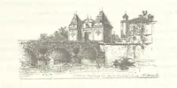 An illustration from Le Vieu Toulouse disparu. Dessins originaux de F. Mazzoli. Texte explicatif par M. M. le Baron Desazars, L. Saint-Charles, E. Lapierre (1885)