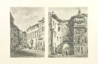 Picture 7 of 56 from Le Vieu Toulouse disparu. Dessins originaux de F. Mazzoli. Texte explicatif par M. M. le Baron Desazars, L. Saint-Charles, E. Lapierre (1885), leaf 44