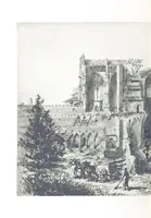 An illustration from Le Vieu Toulouse disparu. Dessins originaux de F. Mazzoli. Texte explicatif par M. M. le Baron Desazars, L. Saint-Charles, E. Lapierre (1885)