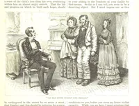 An illustration from Thirty plates, proofs of illustrations to the “Household edition” of the works of Charles Dickens.] [1875, 76]