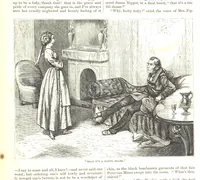 An illustration from Thirty plates, proofs of illustrations to the “Household edition” of the works of Charles Dickens.] [1875, 76]