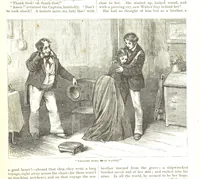 An illustration from Thirty plates, proofs of illustrations to the “Household edition” of the works of Charles Dickens.] [1875, 76]