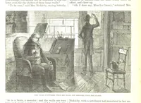 Picture 34 of 52 from Thirty plates, proofs of illustrations to the “Household edition” of the works of Charles Dickens.] [1875, 76], leaf 184