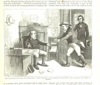 Picture 36 of 52 from Thirty plates, proofs of illustrations to the “Household edition” of the works of Charles Dickens.] [1875, 76], leaf 197