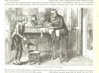 Picture 43 of 52 from Thirty plates, proofs of illustrations to the “Household edition” of the works of Charles Dickens.] [1875, 76], leaf 258