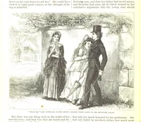 An illustration from Thirty plates, proofs of illustrations to the “Household edition” of the works of Charles Dickens.] [1875, 76]