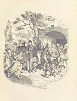 An illustration from Works of Charles Dickens. New illustrated library edition. [With a preface to each work by Edwin P. Whipple (1876)
