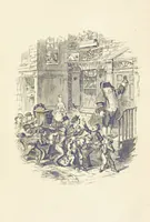 An illustration from Works of Charles Dickens. New illustrated library edition. [With a preface to each work by Edwin P. Whipple (1876)