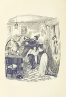An illustration from Works of Charles Dickens. New illustrated library edition. [With a preface to each work by Edwin P. Whipple (1876)