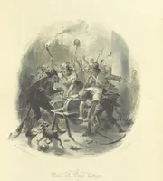 An illustration from Works of Charles Dickens. New illustrated library edition. [With a preface to each work by Edwin P. Whipple
