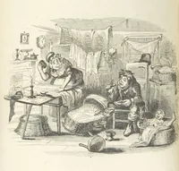 An illustration from Works of Charles Dickens. New illustrated library edition. [With a preface to each work by Edwin P. Whipple