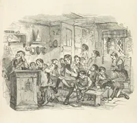 An illustration from Works of Charles Dickens. New illustrated library edition. [With a preface to each work by Edwin P. Whipple