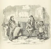An illustration from Works of Charles Dickens. New illustrated library edition. [With a preface to each work by Edwin P. Whipple
