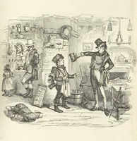 An illustration from Works of Charles Dickens. New illustrated library edition. [With a preface to each work by Edwin P. Whipple