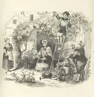 An illustration from Works of Charles Dickens. New illustrated library edition. [With a preface to each work by Edwin P. Whipple