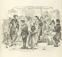 An illustration from Works of Charles Dickens. New illustrated library edition. [With a preface to each work by Edwin P. Whipple