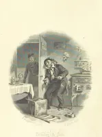 An illustration from Works of Charles Dickens. New illustrated library edition. [With a preface to each work by Edwin P. Whipple