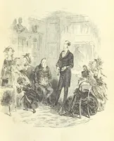 An illustration from Works of Charles Dickens. New illustrated library edition. [With a preface to each work by Edwin P. Whipple