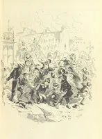An illustration from Works of Charles Dickens. New illustrated library edition. [With a preface to each work by Edwin P. Whipple