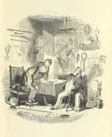 An illustration from Works of Charles Dickens. New illustrated library edition. [With a preface to each work by Edwin P. Whipple