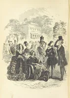 An illustration from Works of Charles Dickens. New illustrated library edition. [With a preface to each work by Edwin P. Whipple
