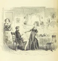 An illustration from Works of Charles Dickens. New illustrated library edition. [With a preface to each work by Edwin P. Whipple