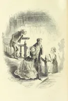 An illustration from Works of Charles Dickens. New illustrated library edition. [With a preface to each work by Edwin P. Whipple