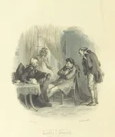 An illustration from Works of Charles Dickens. New illustrated library edition. [With a preface to each work by Edwin P. Whipple