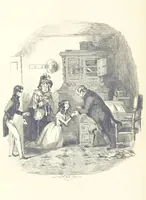 An illustration from Works of Charles Dickens. New illustrated library edition. [With a preface to each work by Edwin P. Whipple