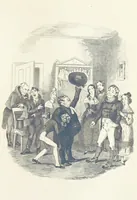 An illustration from Works of Charles Dickens. New illustrated library edition. [With a preface to each work by Edwin P. Whipple