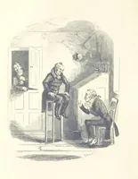 An illustration from Works of Charles Dickens. New illustrated library edition. [With a preface to each work by Edwin P. Whipple