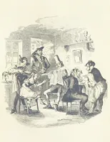 An illustration from Works of Charles Dickens. New illustrated library edition. [With a preface to each work by Edwin P. Whipple