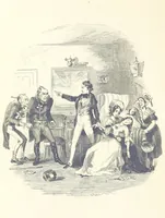 An illustration from Works of Charles Dickens. New illustrated library edition. [With a preface to each work by Edwin P. Whipple