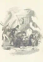 An illustration from Works of Charles Dickens. New illustrated library edition. [With a preface to each work by Edwin P. Whipple