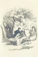 An illustration from Works of Charles Dickens. New illustrated library edition. [With a preface to each work by Edwin P. Whipple