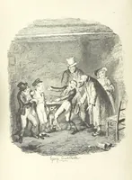 An illustration from Works of Charles Dickens. New illustrated library edition. [With a preface to each work by Edwin P. Whipple