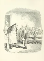 An illustration from Works of Charles Dickens. New illustrated library edition. [With a preface to each work by Edwin P. Whipple