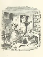 An illustration from Works of Charles Dickens. New illustrated library edition. [With a preface to each work by Edwin P. Whipple